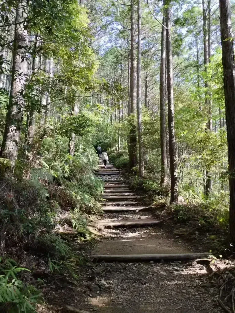 Kumano kodo without a car
