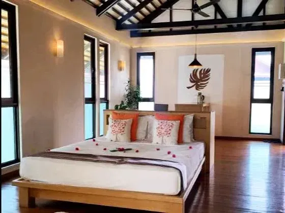 Overwater bungalows in Malaysia - Kapalai