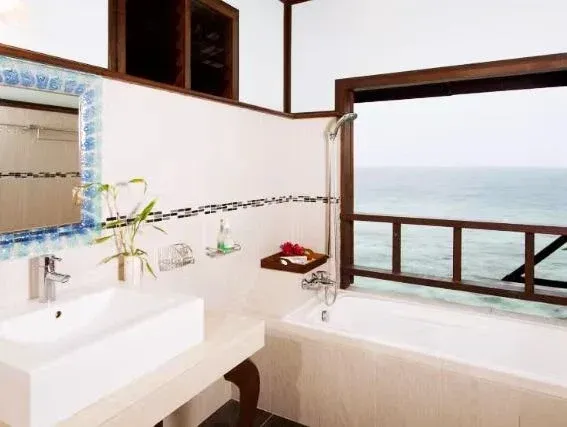 Overwater bungalows in Malaysia - Mataking