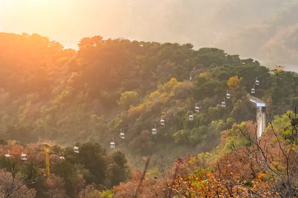 Mutianyu Great Wall Cableway and Slideway in Beijing