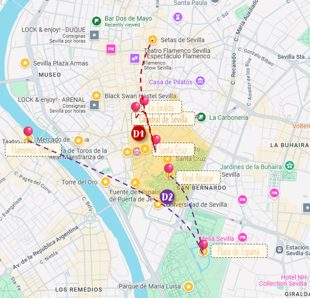 seville Andalusia itinerary -Seville