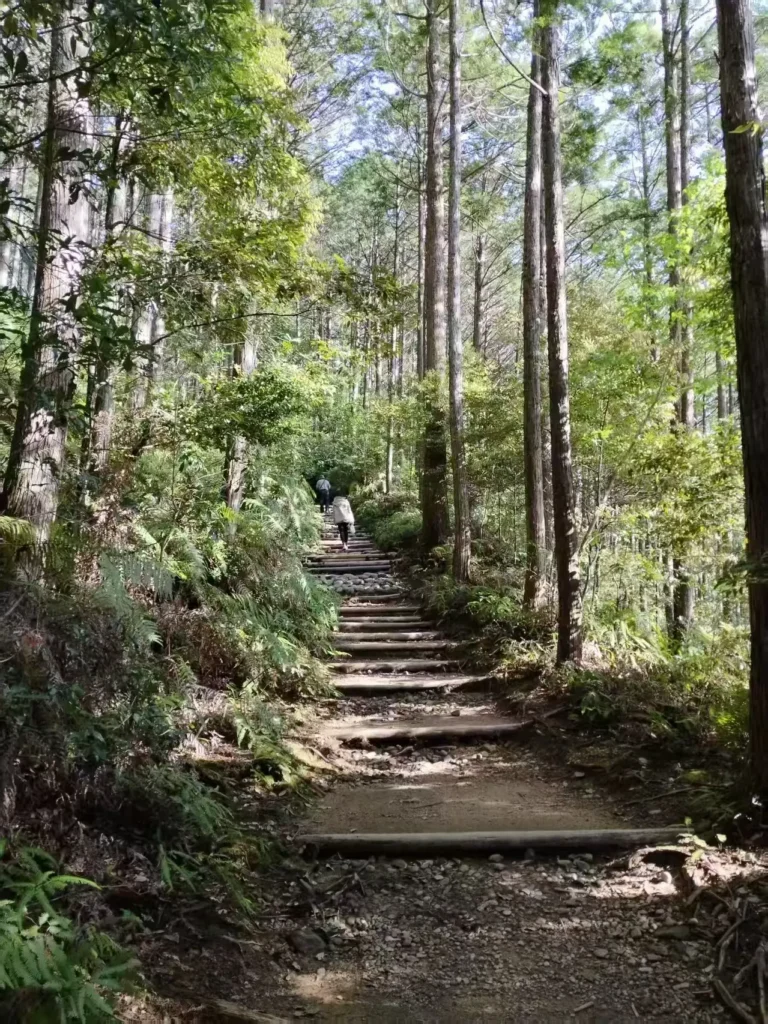 Kumano kodo without a car